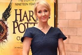 JK Rowling at Harry Potter premiere